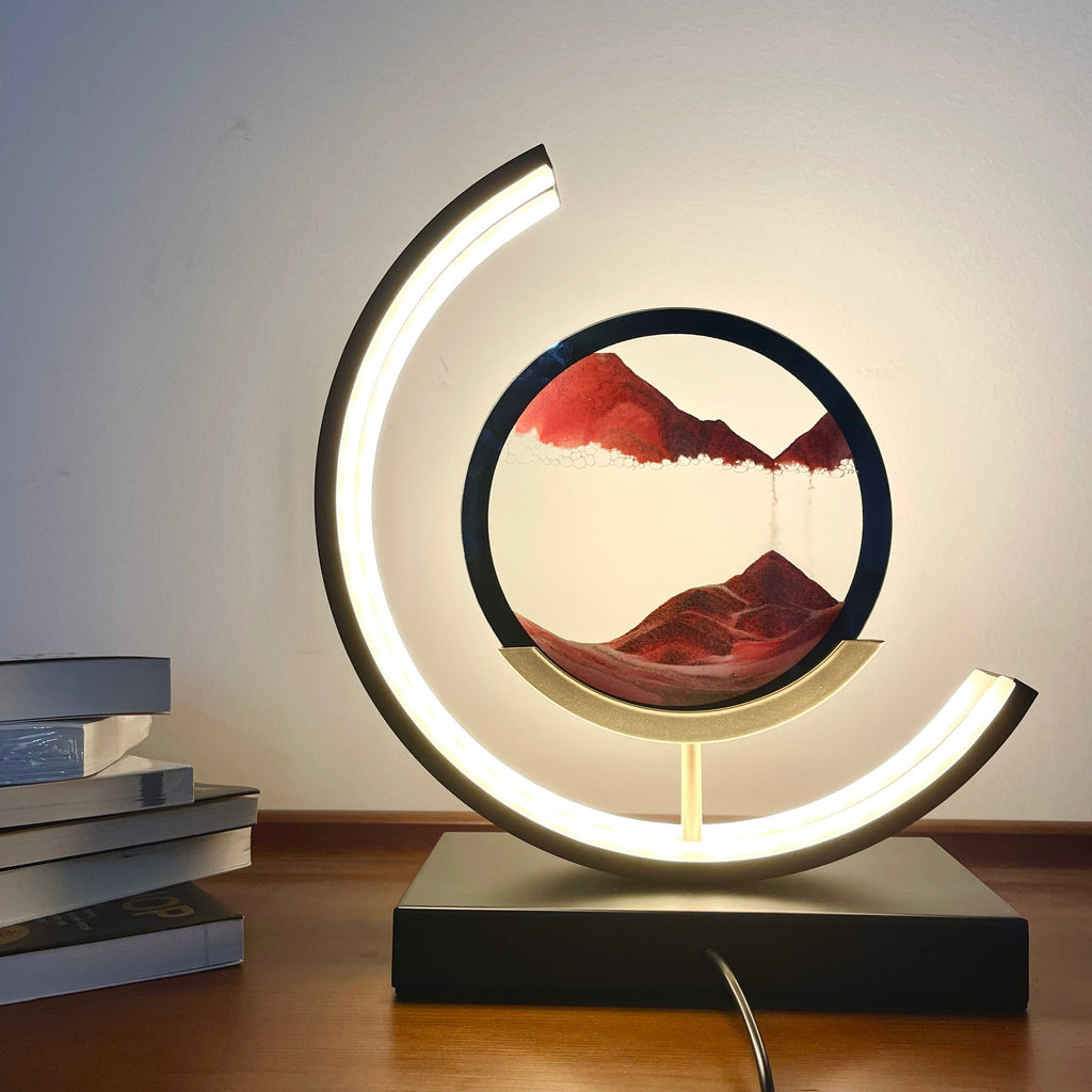 The Horizon Dynamic Sand Lamp