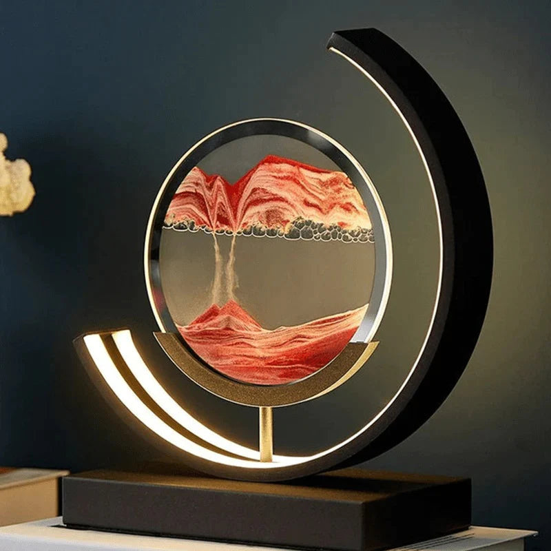 The Horizon Dynamic Sand Lamp